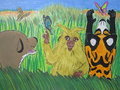 Nico and Pancho #8 Playing with Butterflies