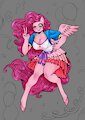 Pinkie illustration I am making for fun owo