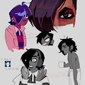 matthew doodle page by nicothecat