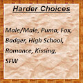 Harder Choices: An Axel and Isaac Story by BrigantineW