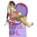 pail sticker for gherin by Ups1d3D0wnIns0mn14k