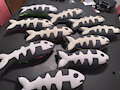 Fish Plush Bones Side (2022)