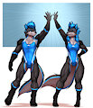 [C] Nimbus Twins by MykeGreywolf