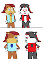 Sally And Nightshade's New Vests