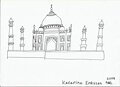 My old drawing of Taj Mahal