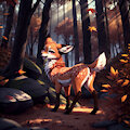 Among the Autumn Leaves by VenisonCreamPie