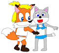 Request: Katelynn the Fox Poking MaxandRubyFan Girls' Bellybuttons