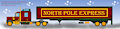 Kenworth W900L North Pole Express Truck