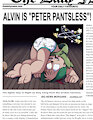Alvin Seville is "Peter Pantsless!" (Commission)