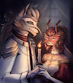 [Silvartiq] Candlelit Masquerade - Nero and Victoria 1 by NeroBeasts