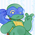Sweet Turtle - Leonardo by anomalae