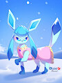 Glaceon Tsundere [commission]