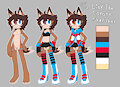 Link The  Coyote Ref by jitterdollxxx