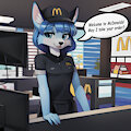 McDonald's Employee Krystal by harmfulpilot