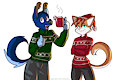 Happy Holidays 2023! by bluecoffeedog