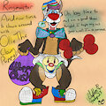 The Nervouse Clown Dog by RhythmCHusky94