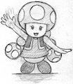 Toadette doodle 2