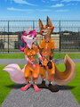 Jailfox Dusty And Fiona By dibujitosdeTaka by Land24