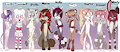 *ADOPTABLES*_Holiday hons by Fuf