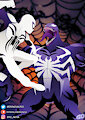 Spider-Man VS Venom by edonova