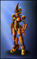 Commission: Female Tergonaught armor design by zeiramzero