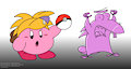 Kirby Norb and Ditto Dag by mowub