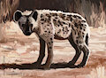 Hyena speedpaint by WerewolfDegenerate