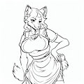Furry mom by Wolf580