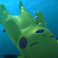 [3D] Pikachu drowned by kuby64