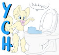 OPEN YCH n344 - Buh-bye (2/6 slots available)