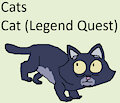 Cat Daily Character - Cat (Legend Quest) by Spongebob155
