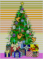 Old Animated Christmas Tree