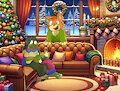 Cozy Christmas Day by ManicMoon
