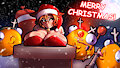 Merry Christmas! by albinefoxxo
