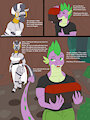 Spikes Curse page 3,4,and 5 by LurkingTyger