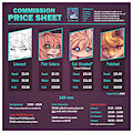 Commission Price Sheet 2024 by JoVeeAl