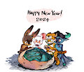 Happy New Year 2024 by The8Mice