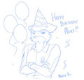 Happy Birthday Mort 2013