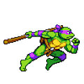 Teenage Mutant Ninja Turtles Shredder's Revenge Donatello by EagleL56
