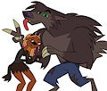 TD werewolf by Pinnipip
