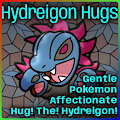 Hydreigon Hugs by ShimmeringSpectrum