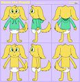 Diana Puppy (ConejoBlanco) Model Sheet