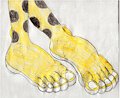 Kathy the Cheetah Footshot Revamp by LouisEugenioJR1990