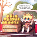 selling durians by xiaoahwei