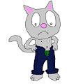 GIFT: Daniel the Cat Puts on Jeans