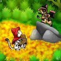 [Picture-Series] Cat Red Riding Hood And The Wolf 02 