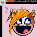 Shayla Art Commission Badge By CraftyAndy