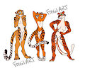 Tiger Girls Page by FossilArt