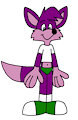 Zolt the Purple Wolf