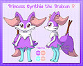 [Commission] Princess Cynthia Reference Sheet by Veemonsito